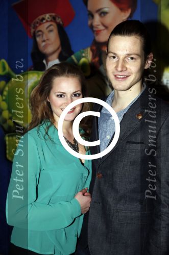 Amsterdam 13 januari 2013
Voorstelling Shrek in het RAI theater. Guido v d Spek met vriendin
Peter Smulders bv