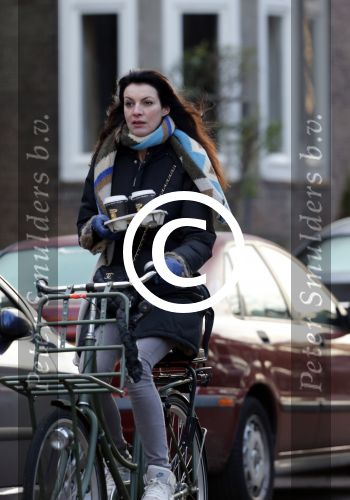 Amsterdam 13 januari 2013
Irene v d Laar op de fiets.
Peter Smulders bv