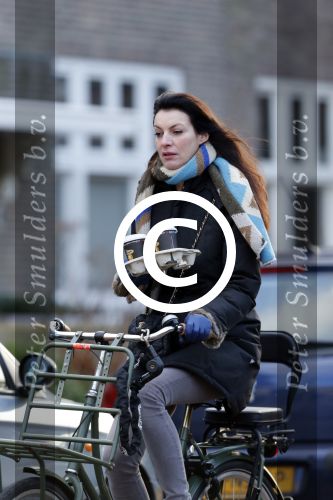 Amsterdam 13 januari 2013
Irene v d Laar op de fiets.
Peter Smulders bv