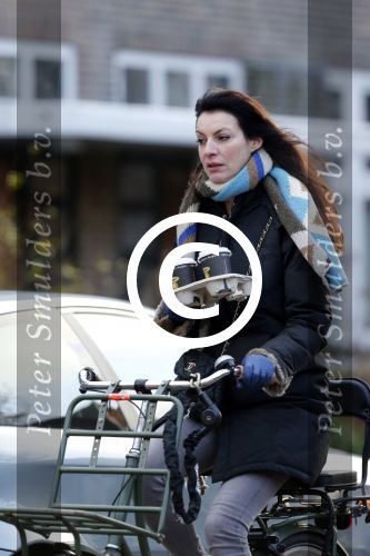 Amsterdam 13 januari 2013
Irene v d Laar op de fiets.
Peter Smulders bv