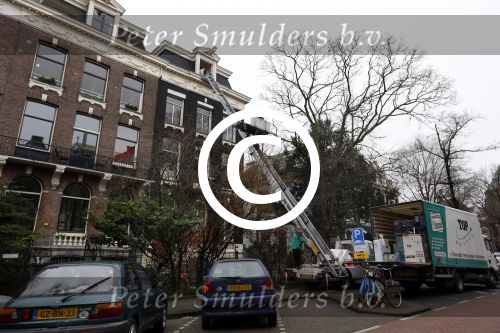 Amsterdam 22 december 2012
Isa Hoes aan het verhuizen naar haar nieuwe huis aan het vondelpark.
Peter Smulders bv