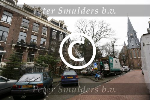 Amsterdam 22 december 2012
Isa Hoes aan het verhuizen naar haar nieuwe huis aan het vondelpark.
Peter Smulders bv