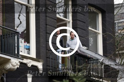 Amsterdam 22 december 2012
Isa Hoes aan het verhuizen naar haar nieuwe huis aan het vondelpark.
Peter Smulders bv