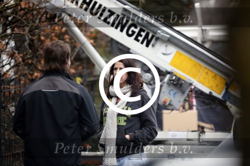 Amsterdam 22 december 2012
Isa Hoes aan het verhuizen naar haar nieuwe huis aan het vondelpark.
Peter Smulders bv