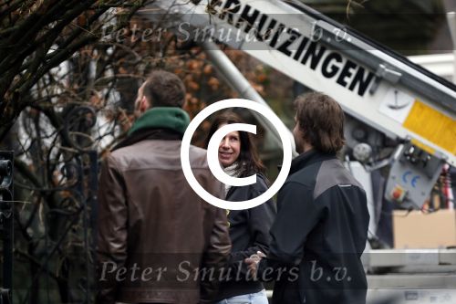 Amsterdam 22 december 2012
Isa Hoes aan het verhuizen naar haar nieuwe huis aan het vondelpark.
Peter Smulders bv