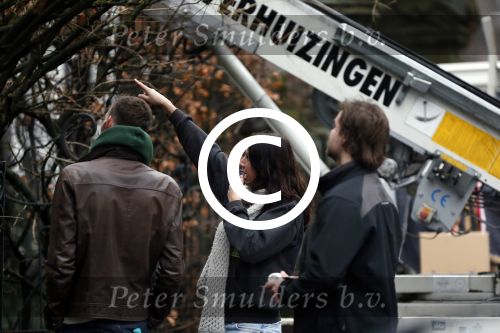 Amsterdam 22 december 2012
Isa Hoes aan het verhuizen naar haar nieuwe huis aan het vondelpark.
Peter Smulders bv