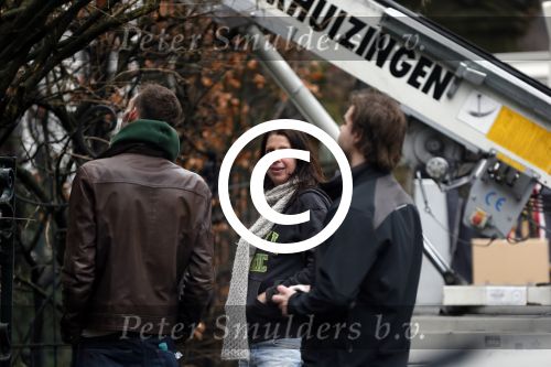 Amsterdam 22 december 2012
Isa Hoes aan het verhuizen naar haar nieuwe huis aan het vondelpark.
Peter Smulders bv