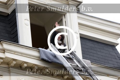 Amsterdam 22 december 2012
Isa Hoes aan het verhuizen naar haar nieuwe huis aan het vondelpark.
Peter Smulders bv