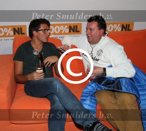 Hilversum, 9 Januari 2013
Uitreiking 100% NL Awards 2012
Jan Smit, winnaar Oevre prijs 2012 in gesprek met Edwin Bredius
Foto Peter Smulders BV