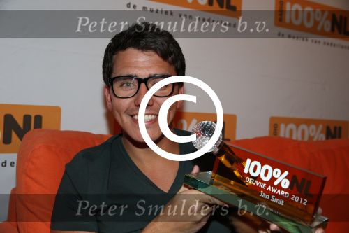 Hilversum, 9 Januari 2013
Uitreiking 100% NL Awards 2012
Jan Smit, winnaar Oevre Award 2012
Foto Peter Smulders BV