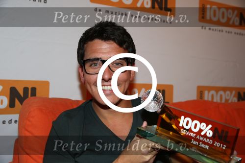 Hilversum, 9 Januari 2013
Uitreiking 100% NL Awards 2012
Jan Smit, winnaar Oevre Award 2012
Foto Peter Smulders BV