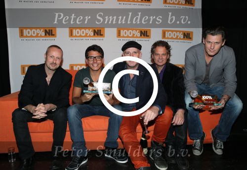 Hilversum, 9 Januari 2013
Uitreiking 100% NL Awards 2012
Jan Smit, winnaar Oevre Award 2012 met Blof
Foto Peter Smulders BV