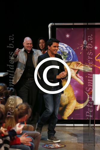 Amsterdam 16 januari 2013
College tour voor kinderen in nemo gepresenteerd door Vivienne v d Assem met Jan Smit Naomi v As en Andre Kuipers.
Peter Smulders bv