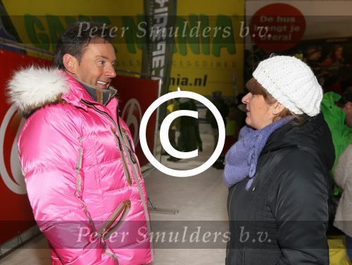 Wormerveer, 17 Januari 2013
Perspresentatie SBS van Vliegende Hollanders: Sterren van de Schans
Karin Riethoven in gesprek met Gerard Joling
Foto Peter Smulders BV