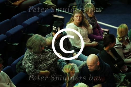 Amsterdam 13 januari 2013
Voorstelling Shrek in het RAI theater. de man van Kim Lian v d Meij Daniel met moeder en kinderen
Peter Smulders bv