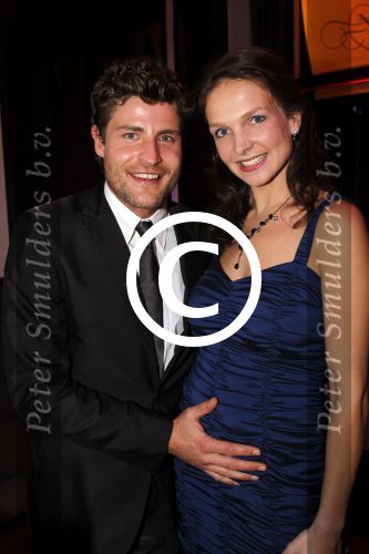 Antwerpen 12 februari 2011
Opening Restaurant Lust in Antwerpen. Koert-Jan de Bruijn met zijn zwangere vriendin Charlotte
Peter Smulders bv
