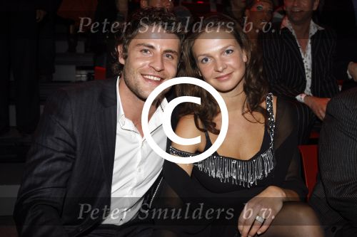 Hilversum 14 december 2006
Opnames Dancing with the stars.  
Koert-Jan de Bruijn met nieuwe vriendin
