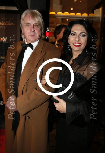 Amsterdam 9 januari 2012
Premiere les Miserables in Tuschinski. Laura Fyji met man
Peter Smulders bv