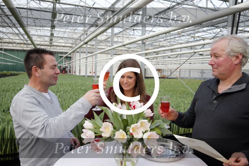 Spierdijk 17 januari 2013
Doop tulp Merel Delight vernoemd naar presentatrice Merel Westrik.
Peter Smulders bv