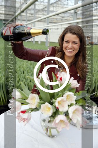 Spierdijk 17 januari 2013
Doop tulp Merel Delight vernoemd naar presentatrice Merel Westrik.
Peter Smulders bv