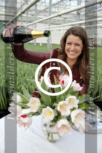 Spierdijk 17 januari 2013
Doop tulp Merel Delight vernoemd naar presentatrice Merel Westrik.
Peter Smulders bv