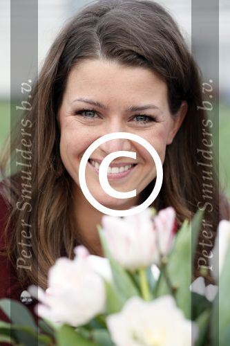 Spierdijk 17 januari 2013
Doop tulp Merel Delight vernoemd naar presentatrice Merel Westrik.
Peter Smulders bv