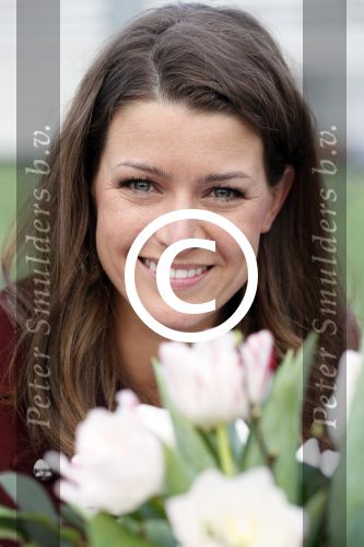 Spierdijk 17 januari 2013
Doop tulp Merel Delight vernoemd naar presentatrice Merel Westrik.
Peter Smulders bv