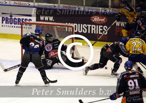 Tilburg, 13 Januari 2013
Finale Ijshockey tussen Kemphanen-Tilburg Trappers, eindstand 3-5
Nick Verschuren
Foto Peter Smulders BV