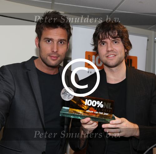 Hilversum, 9 Januari 2013
Uitreiking 100% NL Awards 2012
Nick en Simon, winnaars \