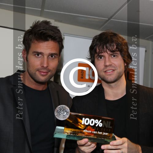 Hilversum, 9 Januari 2013
Uitreiking 100% NL Awards 2012
Nick en Simon, winnaars \