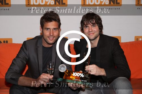 Hilversum, 9 Januari 2013
Uitreiking 100% NL Awards 2012
Nick en Simon, winnaars \