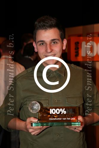 Hilversum, 9 Januari 2013
Uitreiking 100% NL Awards 2013
Nielson, Nieuwkomer van het jaar
Foto Peter Smulders BV