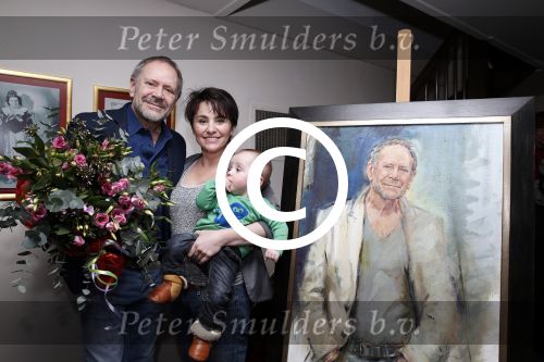 Amsterdam 27 december 2012
Rob Henriette en Julius de Nijs bij presentatie schilderij van Rob in Carre.
Peter Smulders bv
