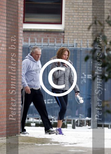 Abcoude 17 januari 2012
Frank Wisse met zijn nieuwe vriendin Rosalie v Breemen na het sporten.
Peter Smulders bv