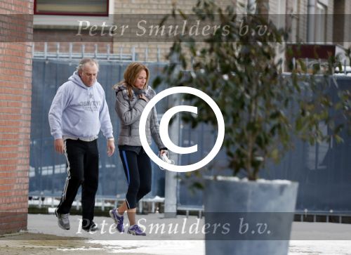 Abcoude 17 januari 2012
Frank Wisse met zijn nieuwe vriendin Rosalie v Breemen na het sporten.
Peter Smulders bv