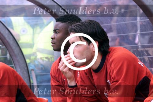 Eindhoven 6 mei 2001
PSV-Heerenveen 3-0
PSV Landskampioen 2000/2001
Ruud v Nistelrooy reserve
Peter Smulders bv