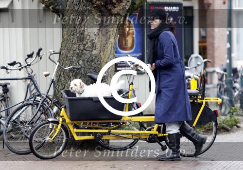 Amsterdam 24 december 2012
Susan Visser met hondje op de cornelis schuytstraat.
Peter Smulders bv