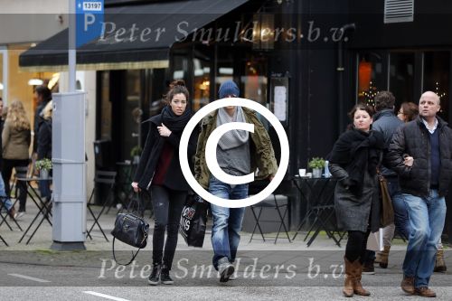 Amsterdam 3 januari 2012
Sven Kramer en zijn vriendin Naomi v As op de pc hooftstraat.
Peter Smulders bv