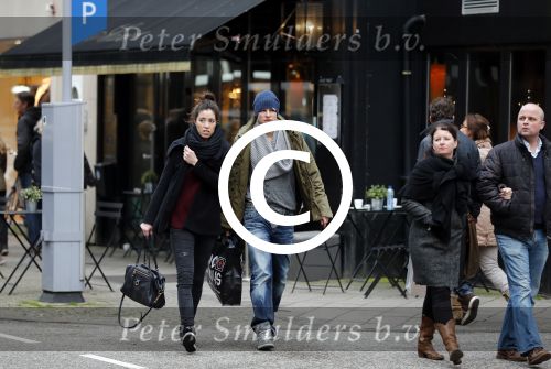 Amsterdam 3 januari 2012
Sven Kramer en zijn vriendin Naomi v As op de pc hooftstraat.
Peter Smulders bv