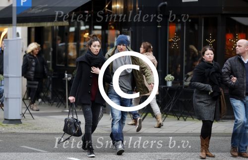 Amsterdam 3 januari 2012
Sven Kramer en zijn vriendin Naomi v As op de pc hooftstraat.
Peter Smulders bv