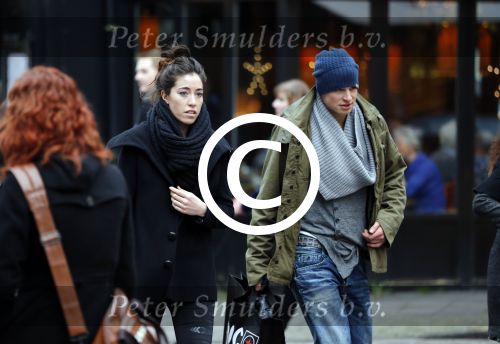Amsterdam 3 januari 2012
Sven Kramer en zijn vriendin Naomi v As op de pc hooftstraat.
Peter Smulders bv