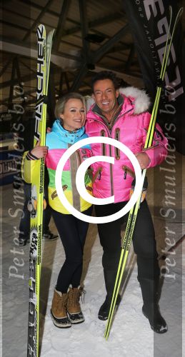 Wormerveer, 17 Januari 2013
Perspresentatie SBS van Vliegende Hollanders: Sterren van de Schans
Tesse Milne met Gerard Joling
Foto Peter Smulders BV