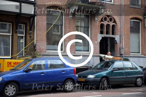 Amsterdam 7 januari 2013
Het nieuwe huis van Caro Emerald wordt nog helemaal verbouwd.