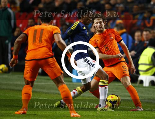 Amsterdam, 19 November 2013
Oefeninterland Nederland-Colombia, eindstand 0-0
Daley Blind
Foto Peter Smulders BV