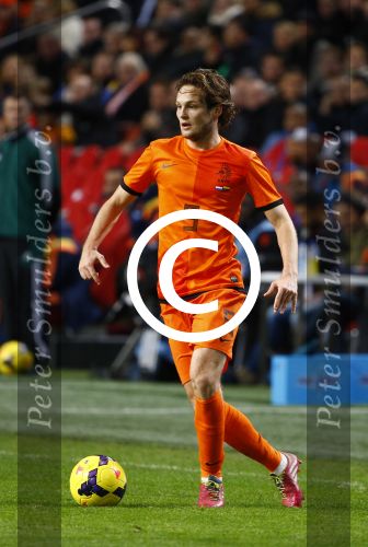 Amsterdam, 19 November 2013
Oefeninterland Nederland-Colombia, eindstand 0-0
Daley Blind
Foto Peter Smulders BV