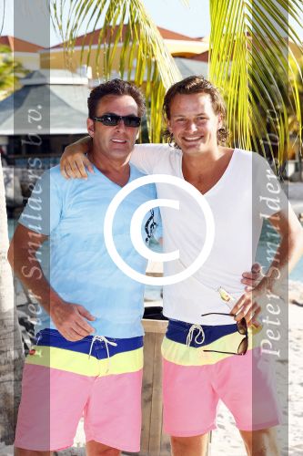 Curacao 31 december 2013
Gerard Joling bij Lions Dive op het strand.