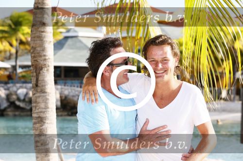 Curacao 31 december 2013
Gerard Joling bij Lions Dive op het strand.