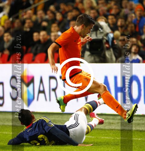 Amsterdam, 19 November 2013
Oefeninterland Nederland-Colombia, eindstand 0-0
Kevin Strootman
Foto Peter Smulders BV