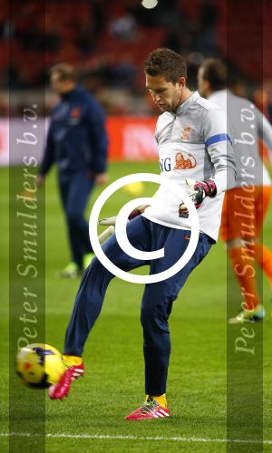 Amsterdam, 19 November 2013
Oefeninterland Nederland-Colombia, eindstand 0-0
Maarten Stekelenburg
Foto Peter Smulders BV