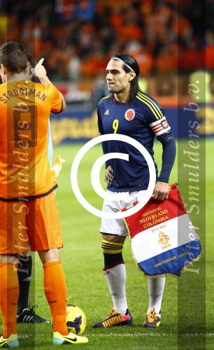Amsterdam, 19 November 2013
Oefeninterland Nederland-Colombia, eindstand 0-0
Radamel Falcao
Foto Peter Smulders BV